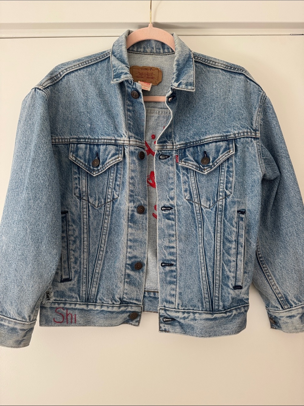 Vintage Levi's Light Blue Denim Jean Jacket